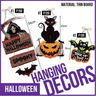 Halloween Door or Wall Hanging Pendant Decor Party Needs