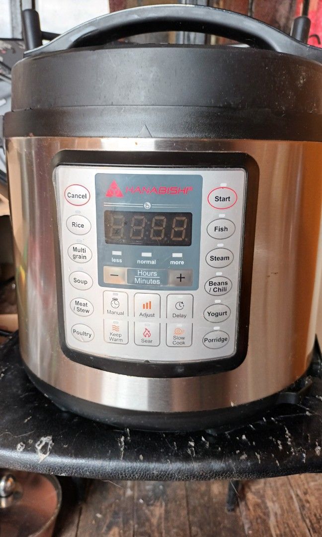 Hanabishi Digital Pressure Cooker HDIGPC10in1