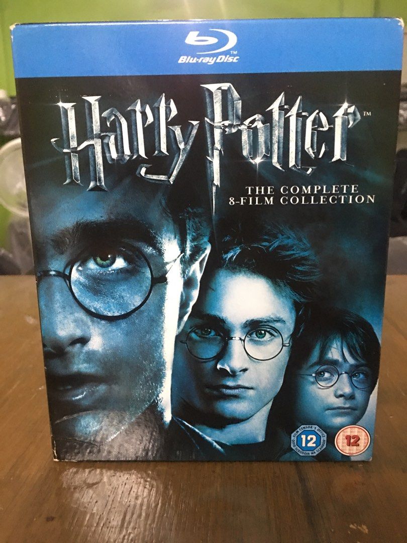 Harry Potter Blu Ray Dvd Box Set Harry Potter Blu Ray Premium Box set Reg. A, Hobbies & Toys, Music