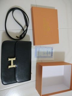 2022 NIB Hermès in the Loop Belt Crossbody Bag in Noir Swift Calfskin  Authentic Hermes, Luxury, Bags & Wallets on Carousell