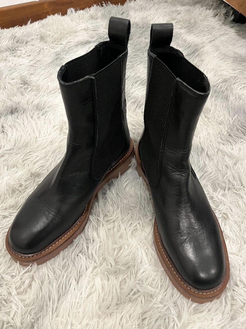 Chelsea faux shearling lined boot botkier online
