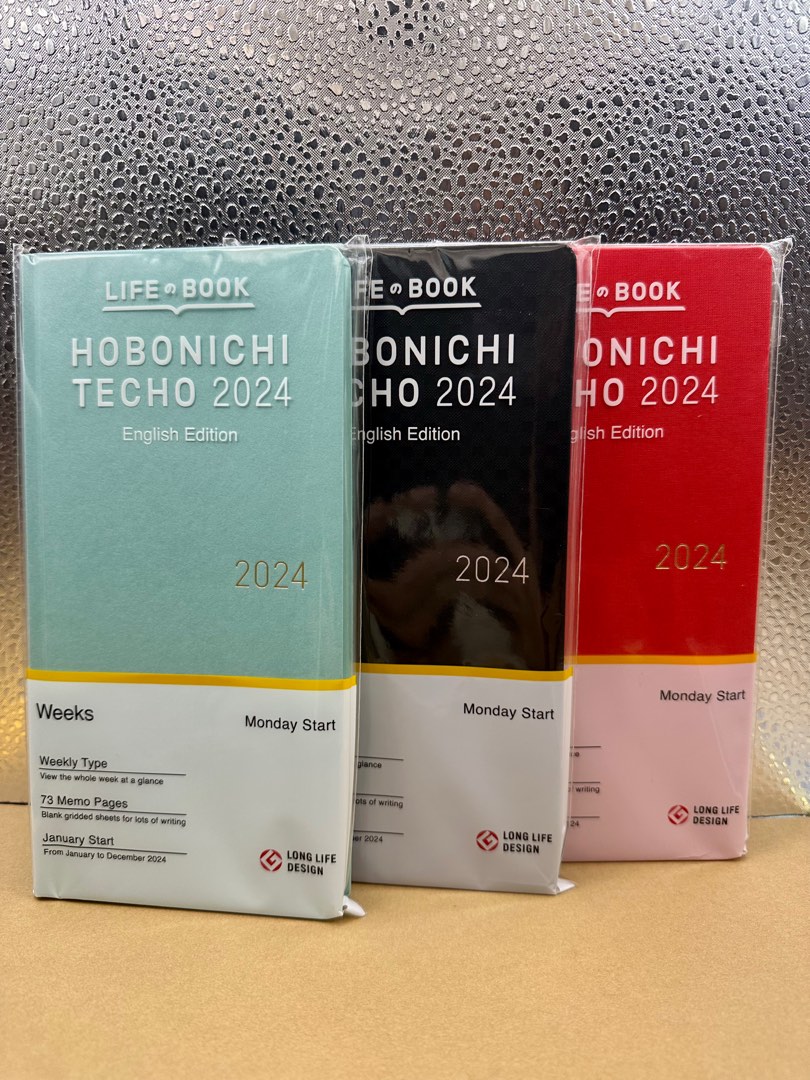 Hobonichi Techo Weeks 2024, English Paper Series [Jan Start