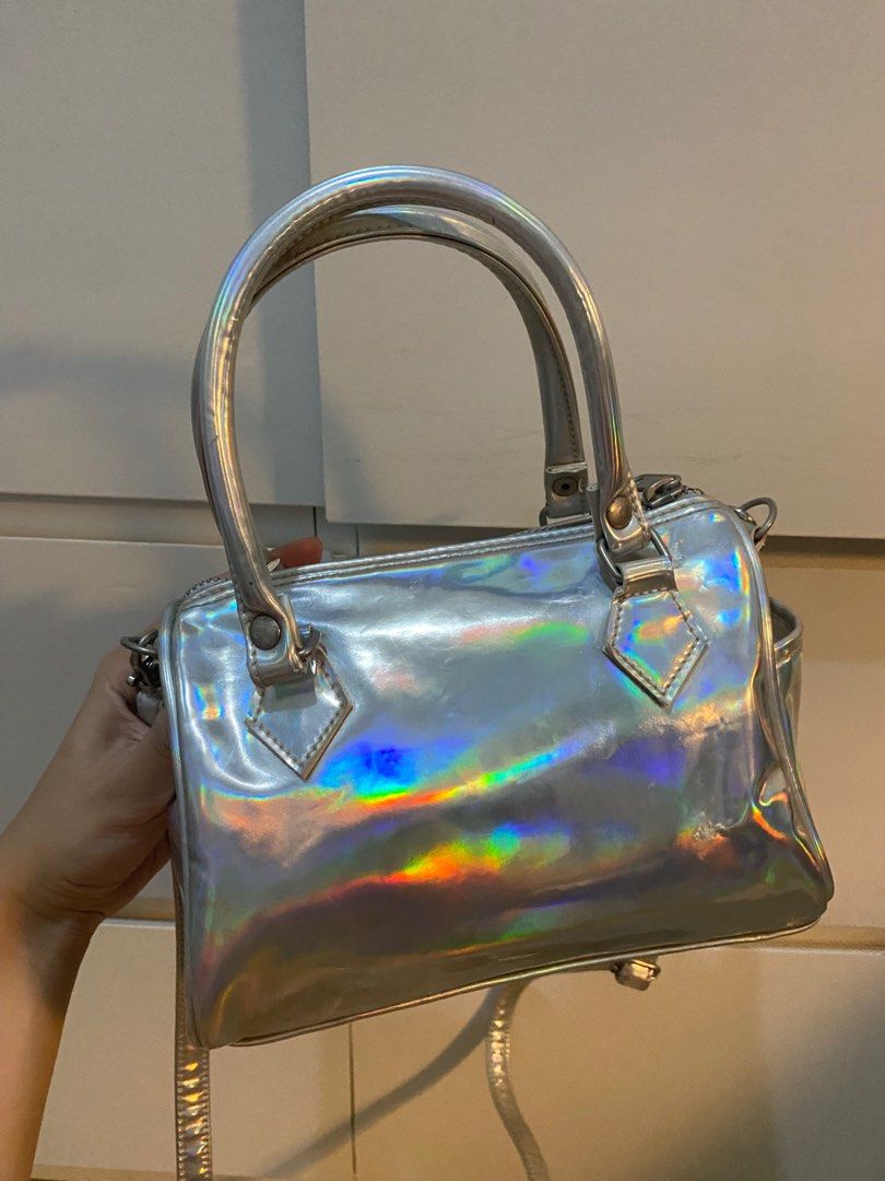Hologram sling bag shop