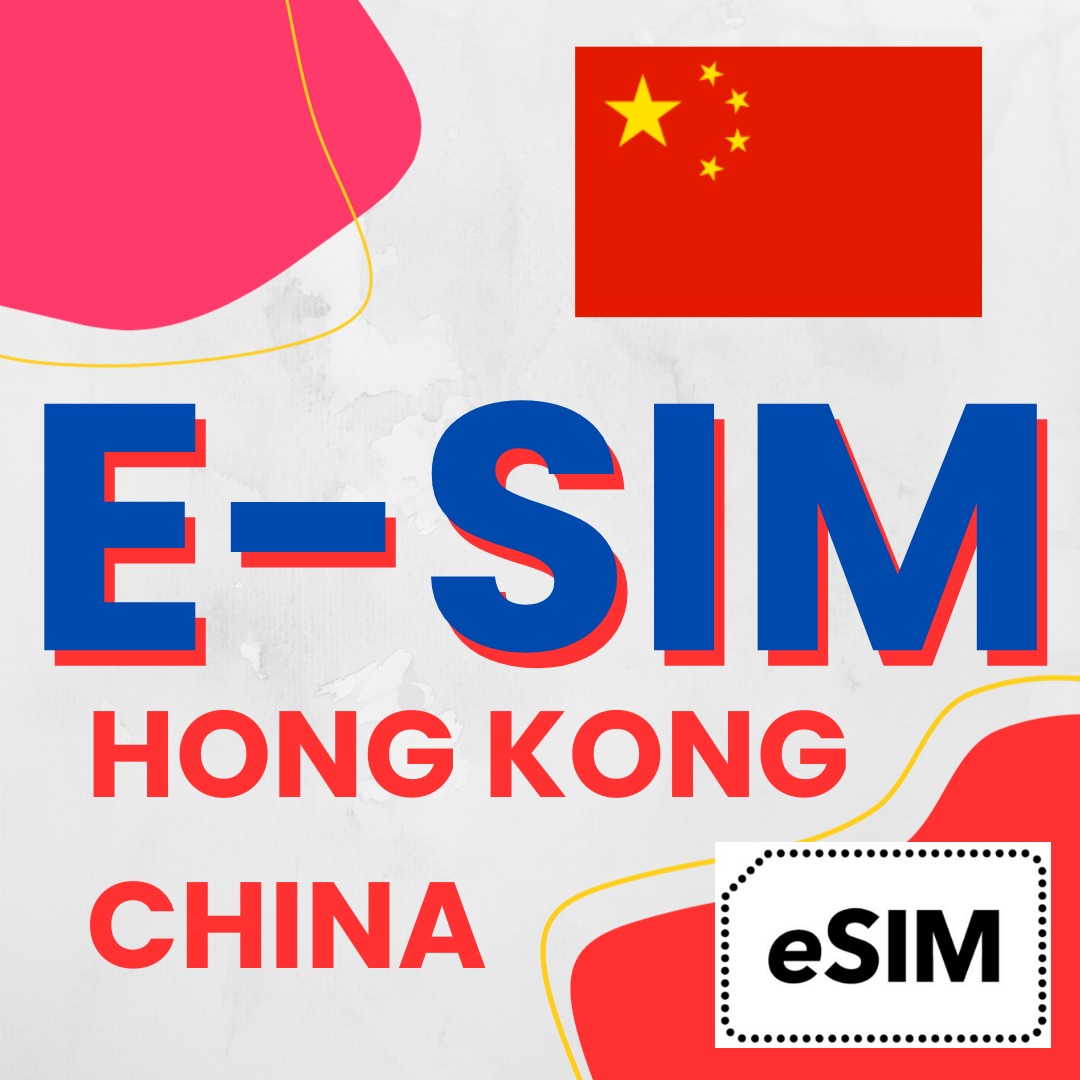 Hong Kong + China eSIM Tourist / Travel, Mobile Phones & Gadgets