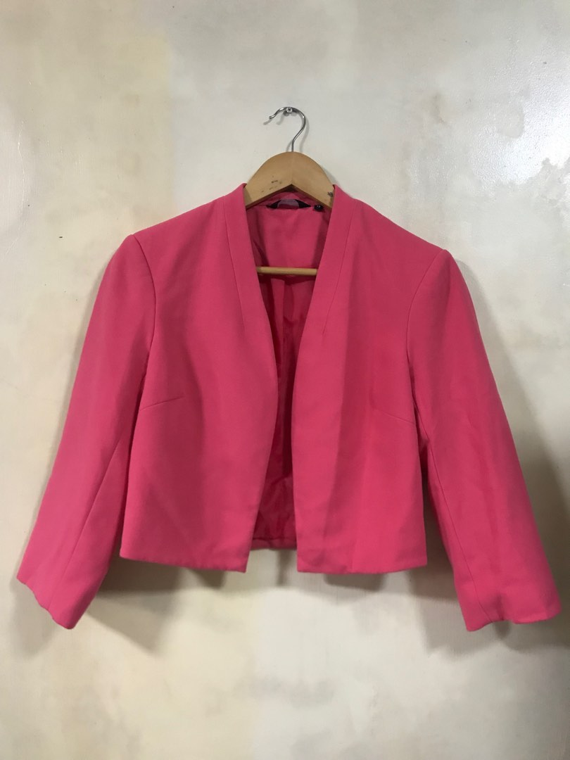 Hot Pink Office Blazer by NewLook, Women's Fashion, Coats, Jackets and ...
