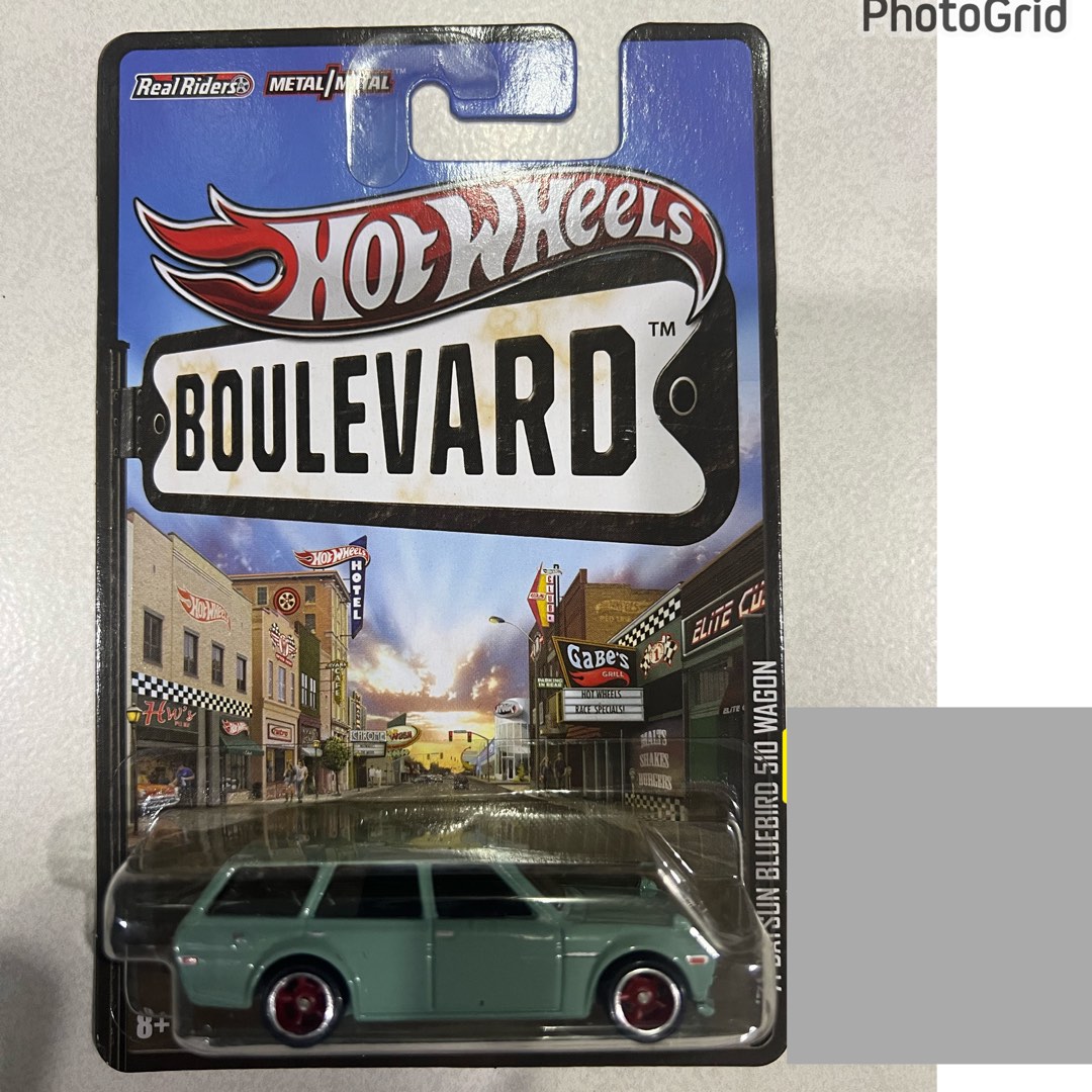 Hotwheels 71 Datsun Bluebird 510 Wagon Boulevard, Hobbies  Toys, Toys   Games on Carousell