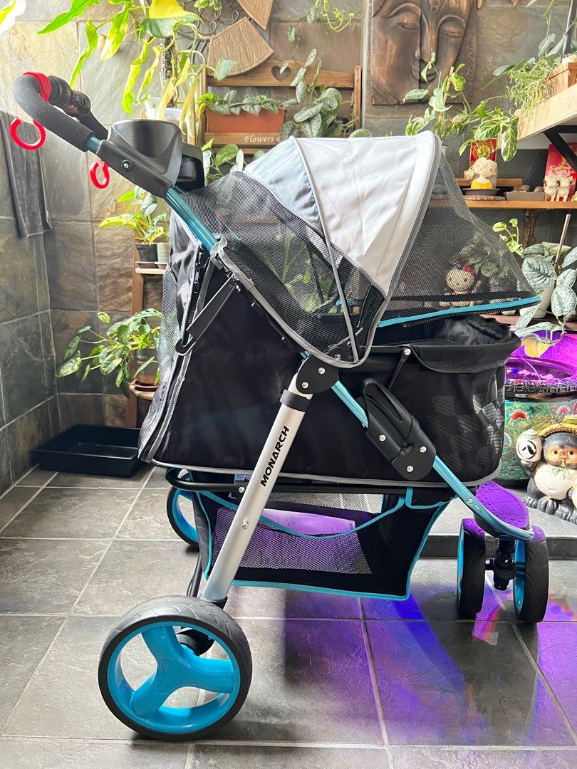 IBIYAYA MONARCH PREMIUM PET JOGGER BLUE Pet Supplies Homes