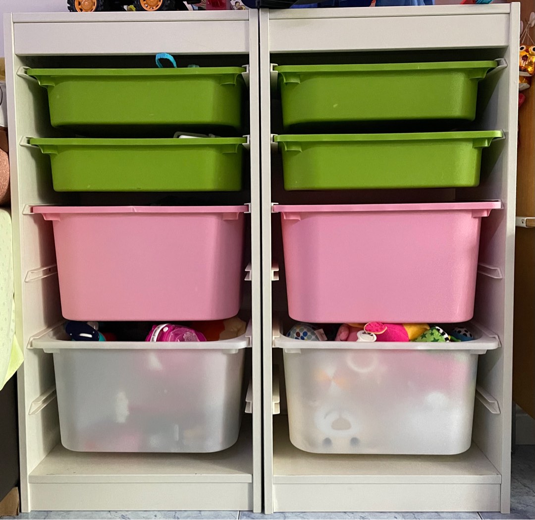 IKEA TROFAST toy organiser shelves (44 per unit), Furniture & Home