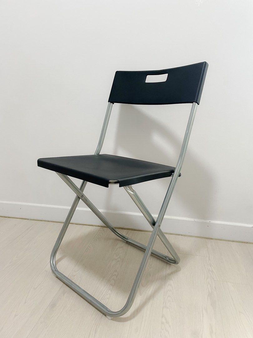 IKEA Gunde folding chair x4, Furniture & Home Living, Furniture, Chairs
