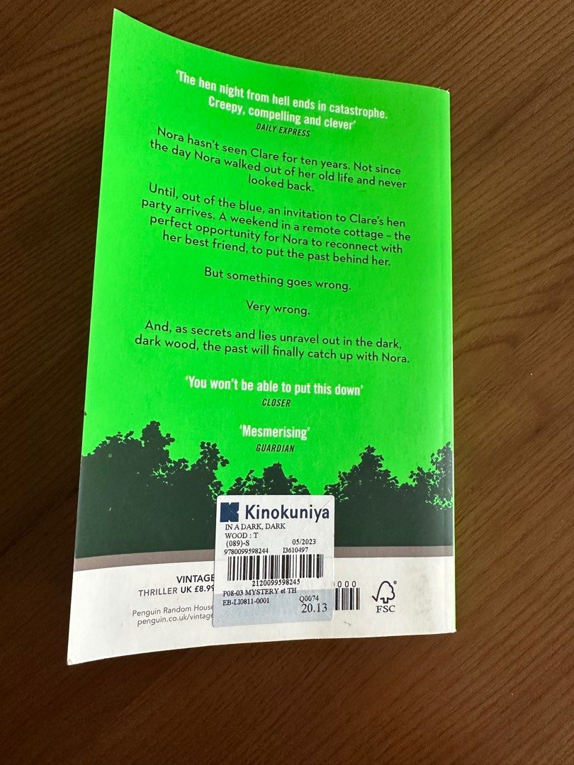 In A Dark Dark Wood by Ruth Ware (Category: Storybooks) located in Pasig City. Submitted by prebyjc (Listing ID 1258286538, Image 3). Description: .
