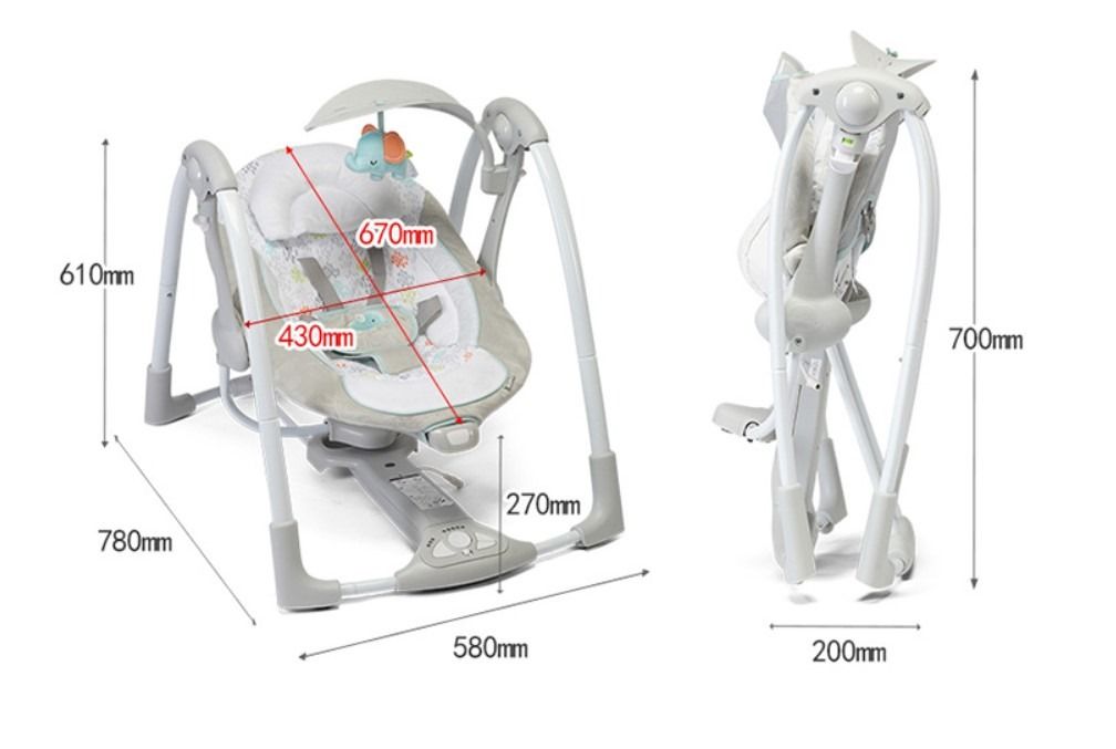Ingenuity braden power on sale adapt portable swing