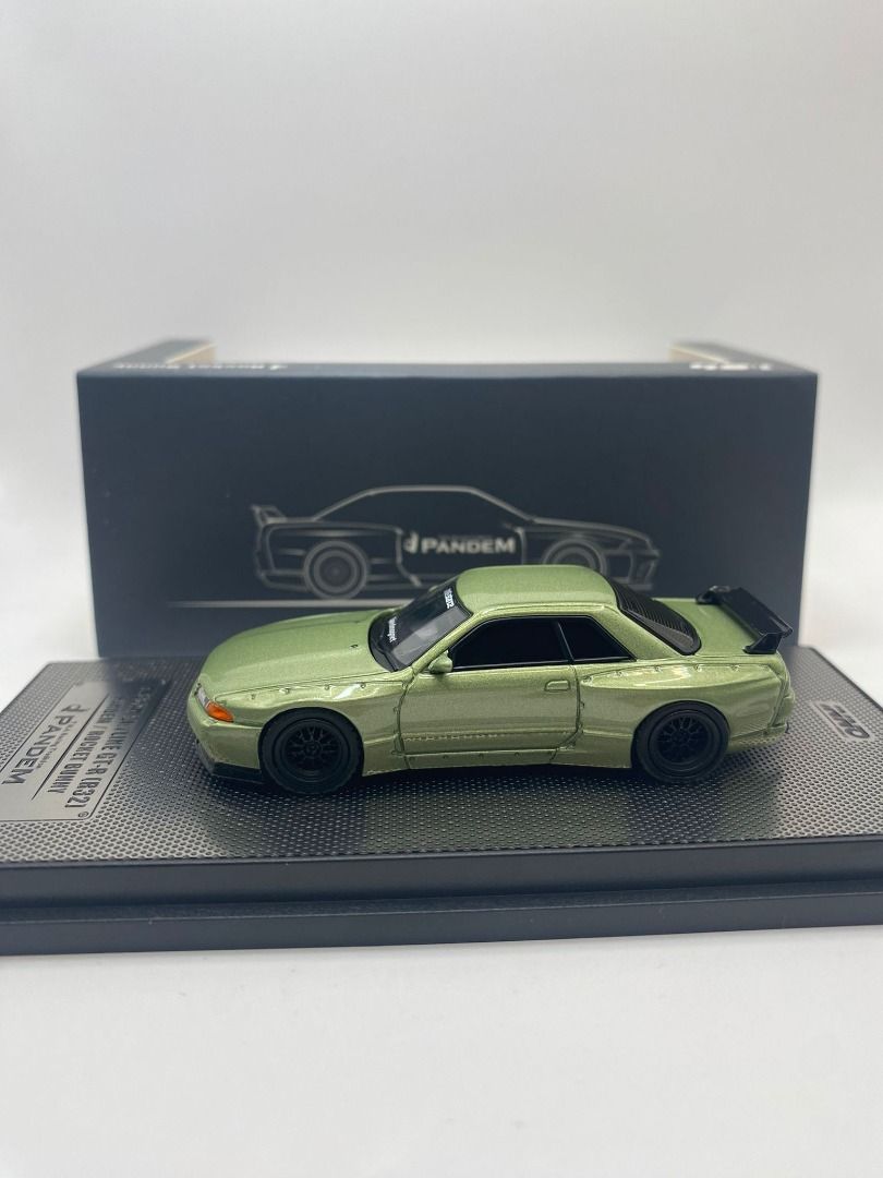 INNO64 1:64 Nissan Skyline GT-R R32 PANDEM ROCKET BUNNY Millennium Jade ...