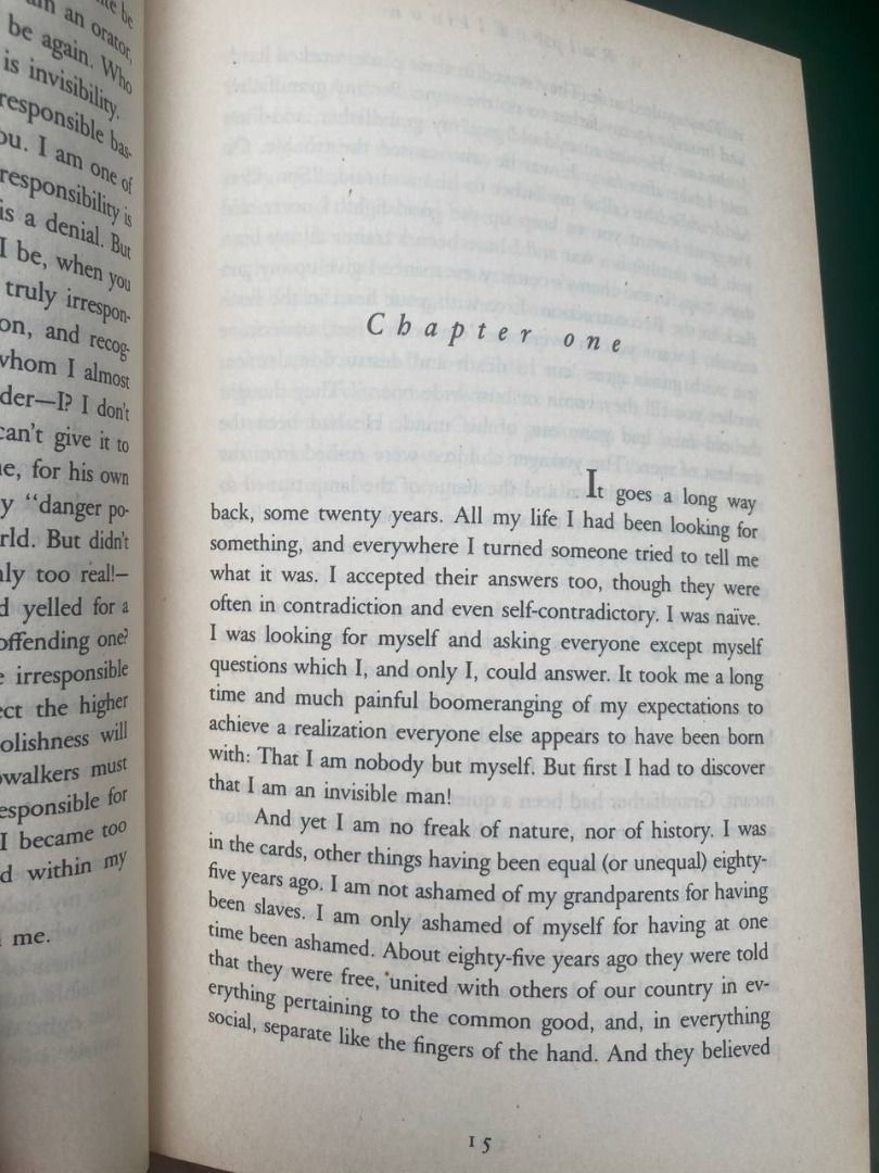Invisible Man (Ralph Ellison), Hobbies & Toys, Books & Magazines ...