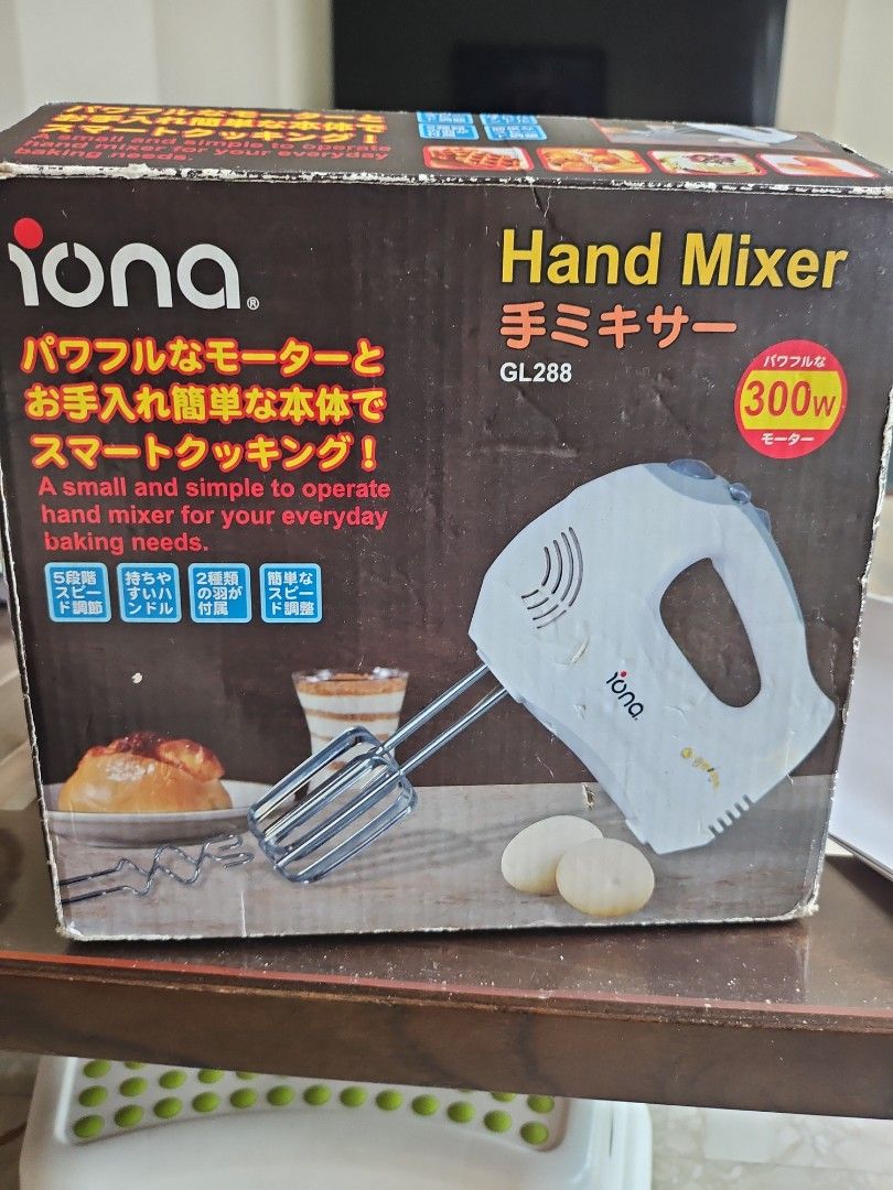 Iona Hand Mixer, TV & Home Appliances, Kitchen Appliances, Hand & Stand