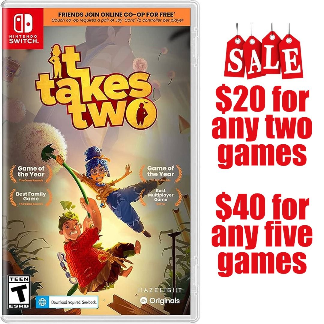  It Takes Two - For Nintendo Switch : Video Games