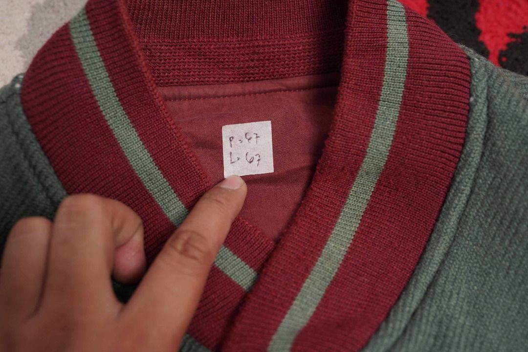 jaket bomber vintage reversible aquascutum of london, Fesyen Pria