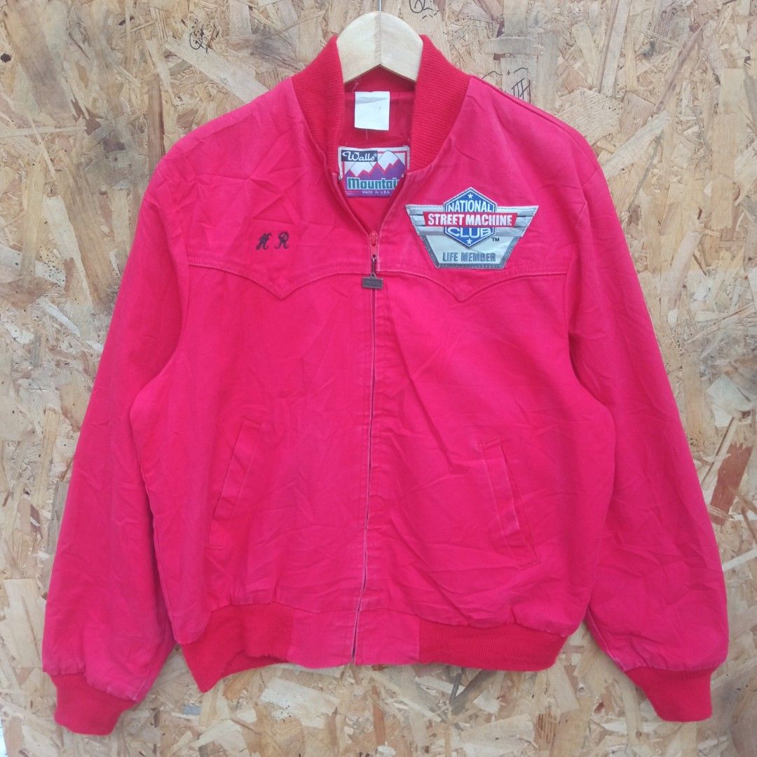 Jaket Vintage bomber canvas Walls mountain USA