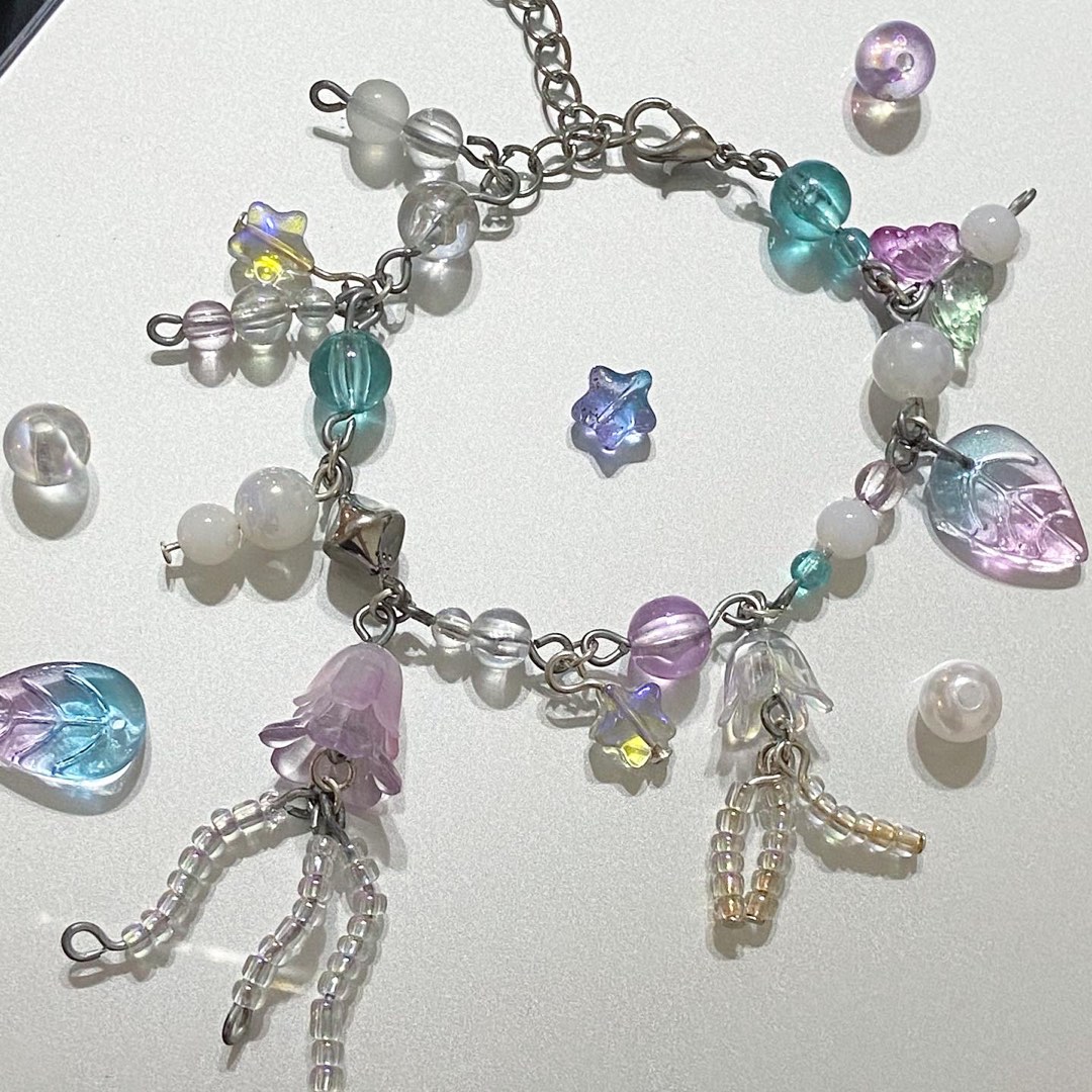 jellyfish mermaidcore bracelet, Women's Fashion, Watches & Accessories ...