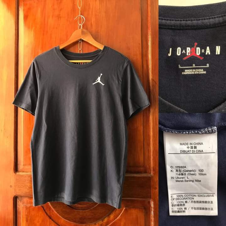 Jordan shirt, Men's Fashion, Tops & Sets, Tshirts & Polo Shirts on Carousell