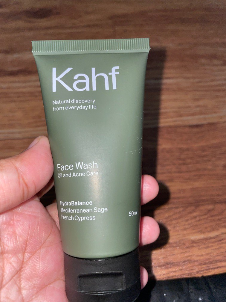 Kahf Face wash Oil Acne 50ml, Kesehatan & Kecantikan, Kulit, Sabun