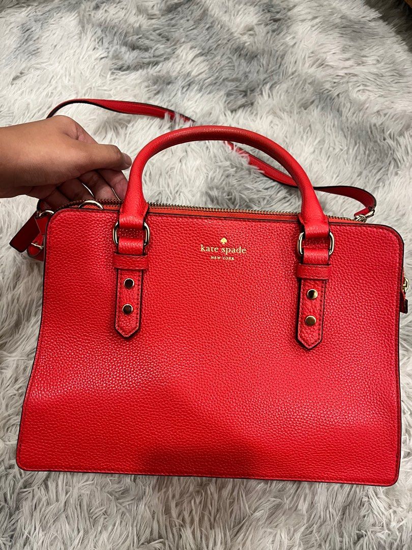 Authentic Kate Spade Mulberry Street Lise Satchel Bag, Luxury, Bags &  Wallets on Carousell