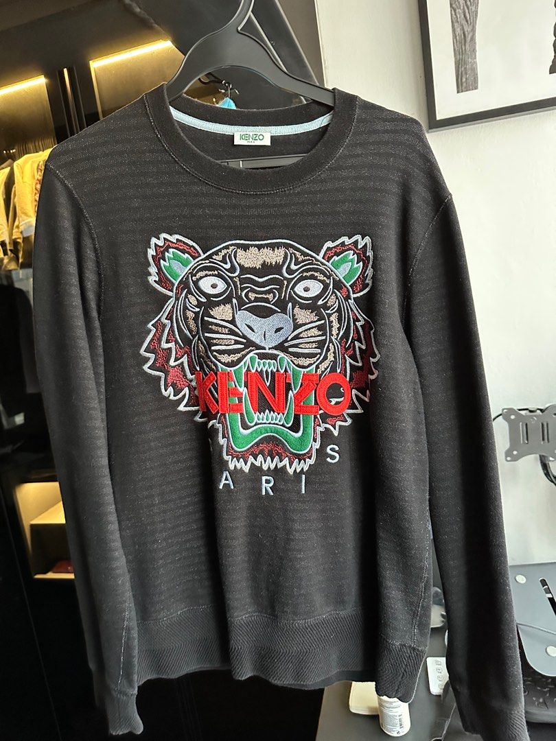 Black kenzo jumper online