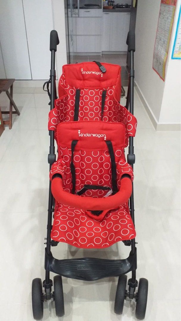 Kinderwagon double stroller