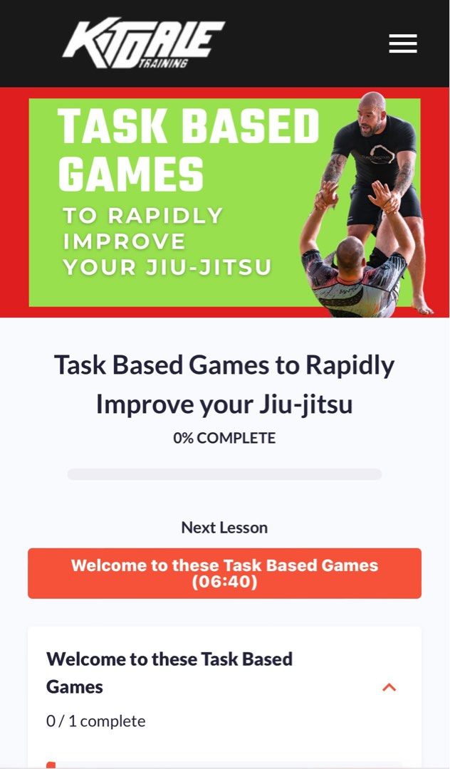Bjj Training Kit Dale Bjj Kit Dale: Task Based Games To Rapidly