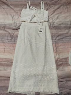 Klarra crochet white set