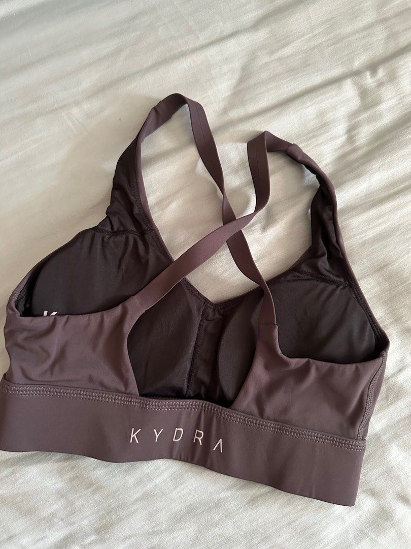 Kydra Sports Bra Grey, Women's Fashion, Activewear on Carousell