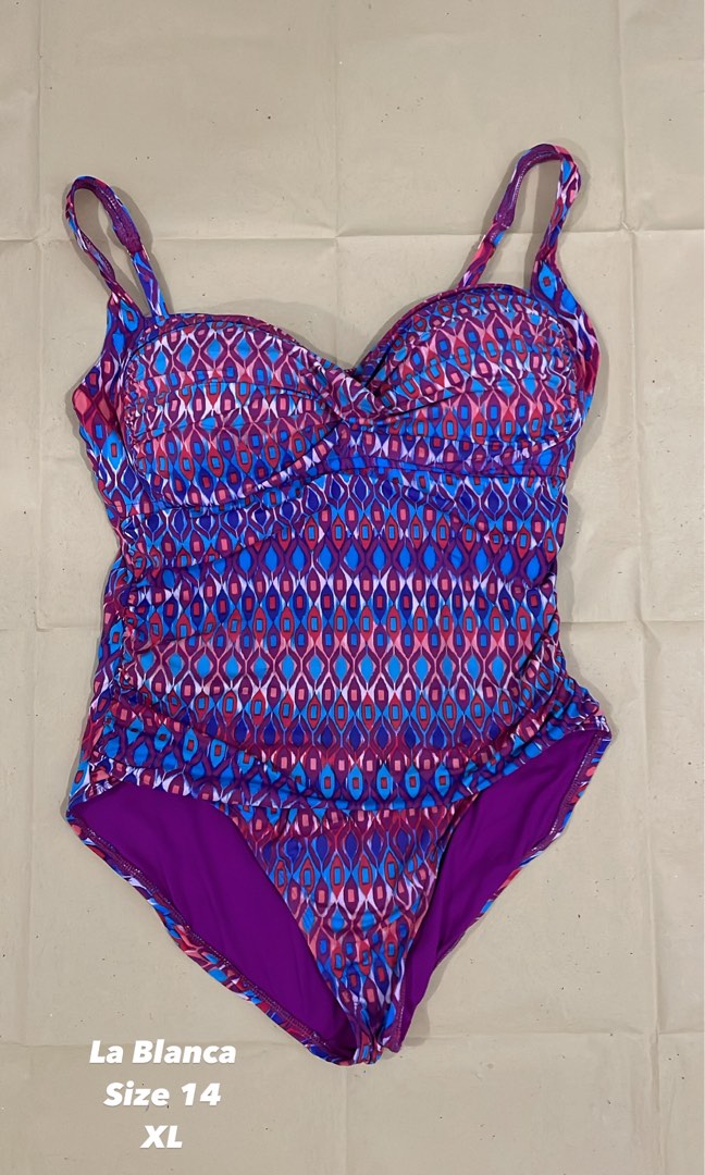 La Blanca One Piece Swimsuit, Women's Fashion, Swimwear, Bikinis