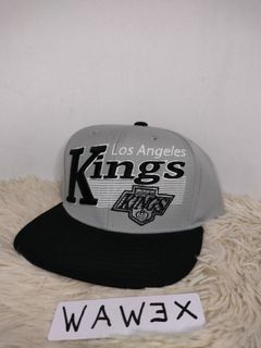 Vtg Vintage Los Angeles La Kings 100% Wool Starter Hat Snapback Cap