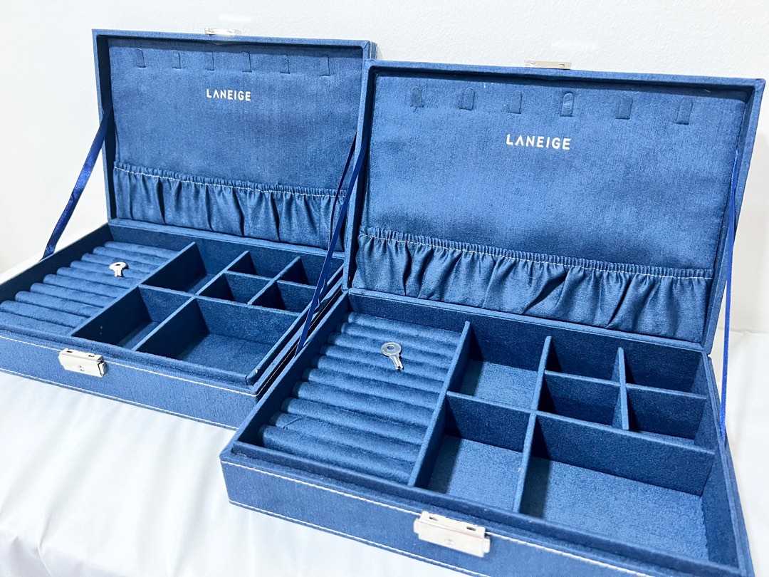 Laneige Jewellery Box with lock, Women's Fashion, Jewelry & Organisers ...