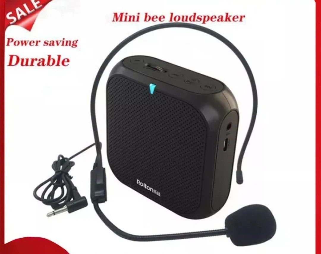 Lavalier microphone shop and speaker