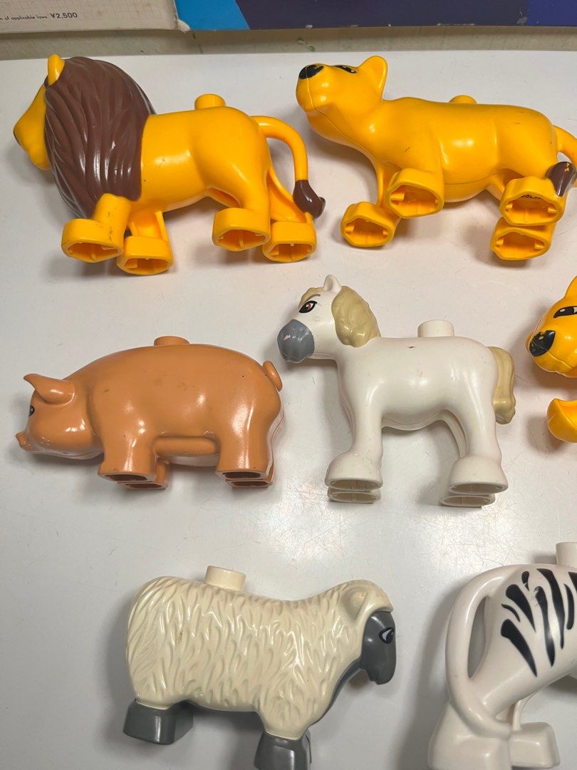 Lego duplo animals (Category: Lego & Building Sets) located in Caloocan City. Submitted by snapshop_ph (Listing ID 1258215315, Image 3). Description: Ptpa Fs: Lego duplo animals 💟 Good cosmetic condition 💟 Authentic lego 💟 Php250 each 💟 Lalamove, Flash delivery 💟 Gcash, Bdo, Metrobank 💟 North Caloocan area.