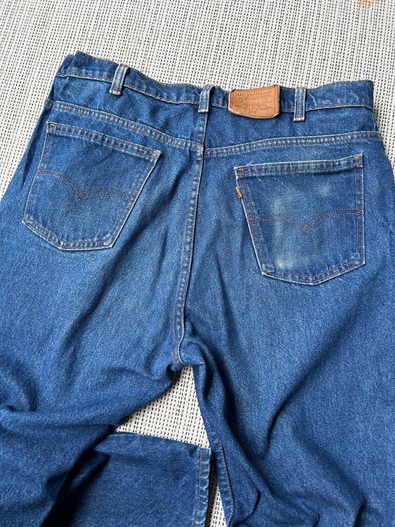 Levi s 619 Orange Tab Made in Canada 80 s