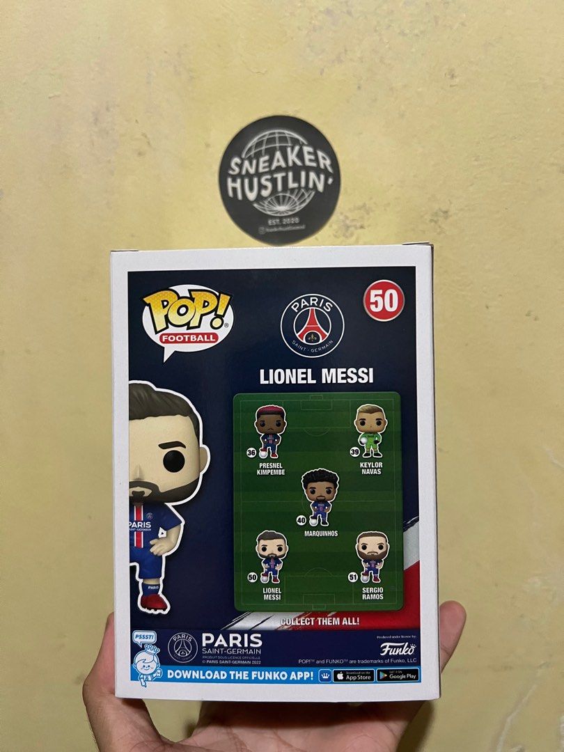 Funko Pop Lionel Messi Football PSG Paris Saint Germain, Hobbies & Toys,  Toys & Games on Carousell