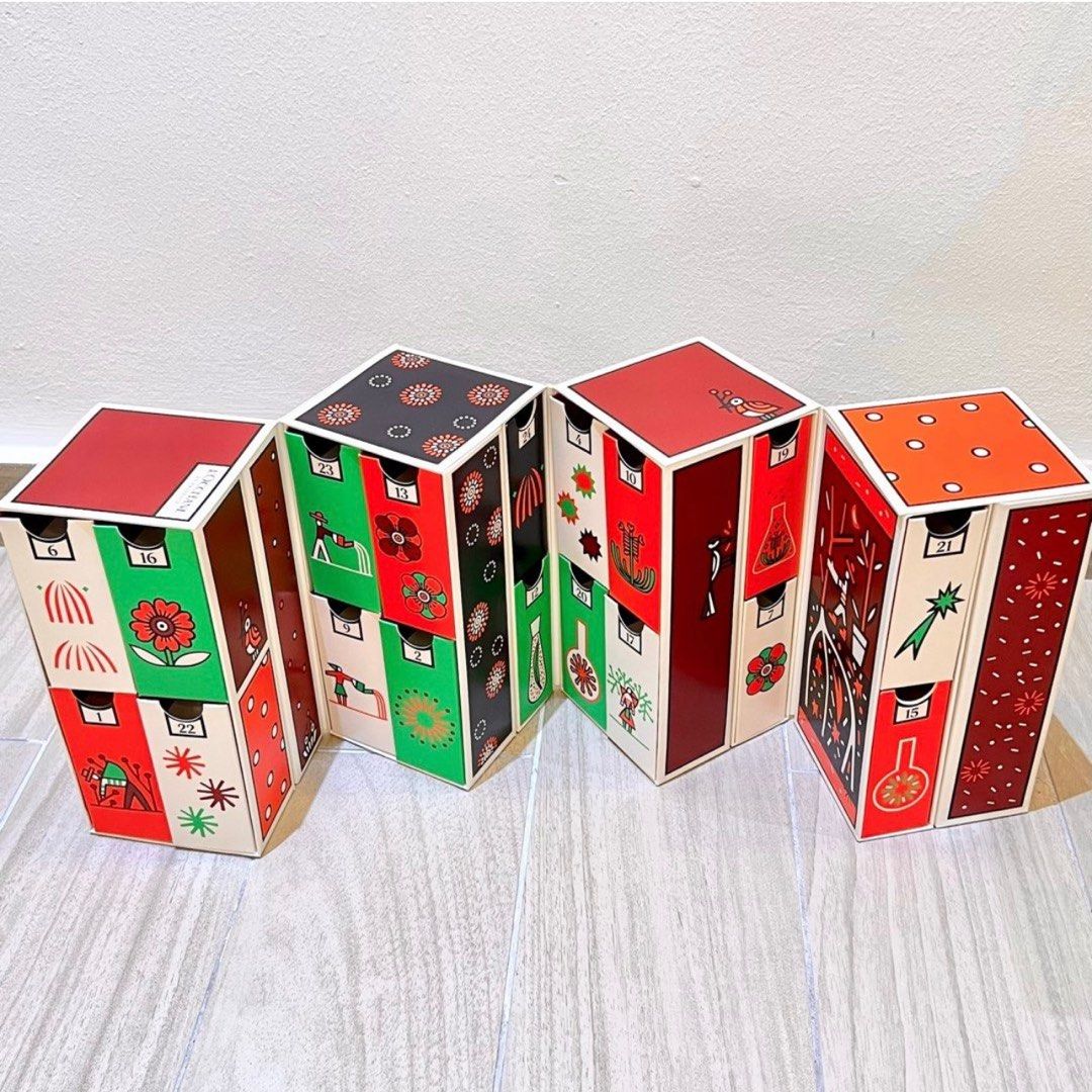 LOCCITANE Advent Calendar 2023 Empty Drawer Box Only* Furniture Home