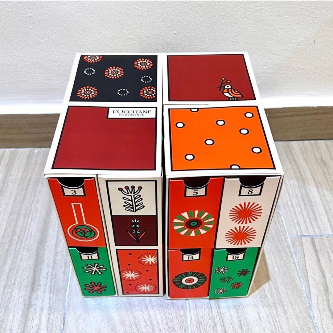LOCCITANE Advent Calendar 2023 Empty Drawer Box Only* Furniture Home