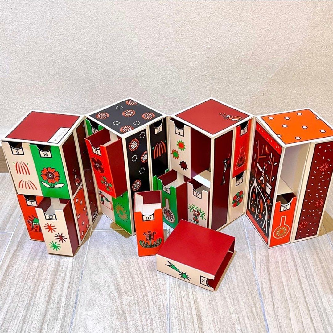 LOCCITANE Advent Calendar 2023 Empty Drawer Box Only* Furniture Home