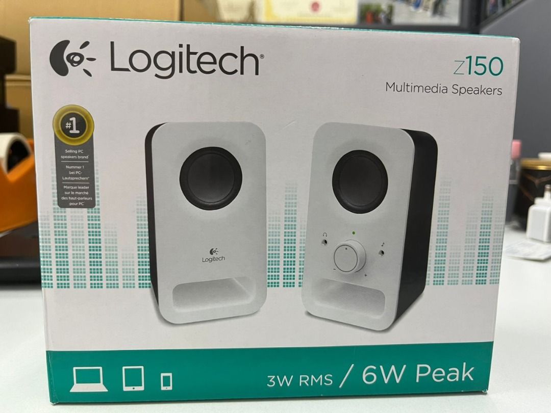 LOGITECH PC SPEAKER Z150 Audio Soundbars Speakers Amplifiers