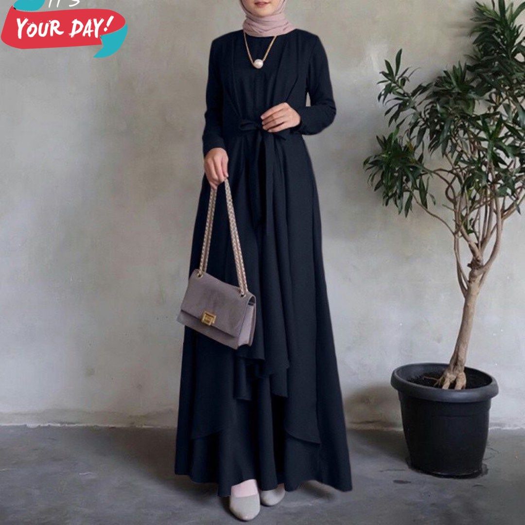 solid colour maxi dresses