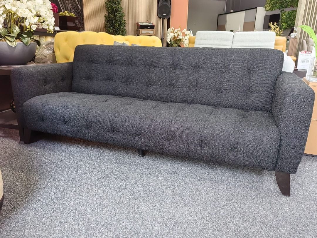 LORENZO CLEARANCE SOFA - 3 Seater Fabric Sofa (display set) (Category: Sofas) located in Singapore. Submitted by lorenzo.sg (Listing ID 1258258518, Image 3). Description: https://linktr.ee/lorenzosingapore ********************************** More information on https://linktr.ee/lorenzosingapore Follow Lorenzo Singapore for more promotion updates..