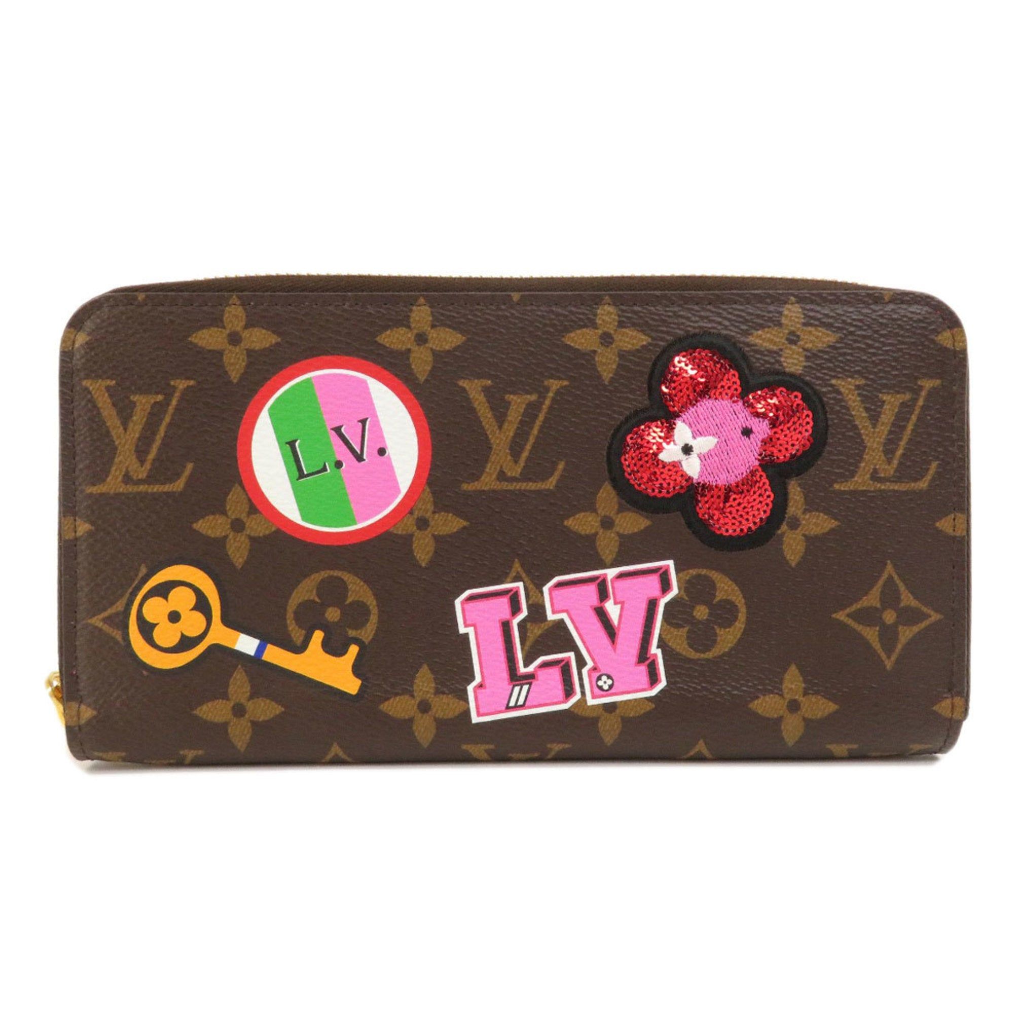 LOUIS VUITTON M63392 Long wallet (with coin pocket) Zippy Wallet Patches  St
