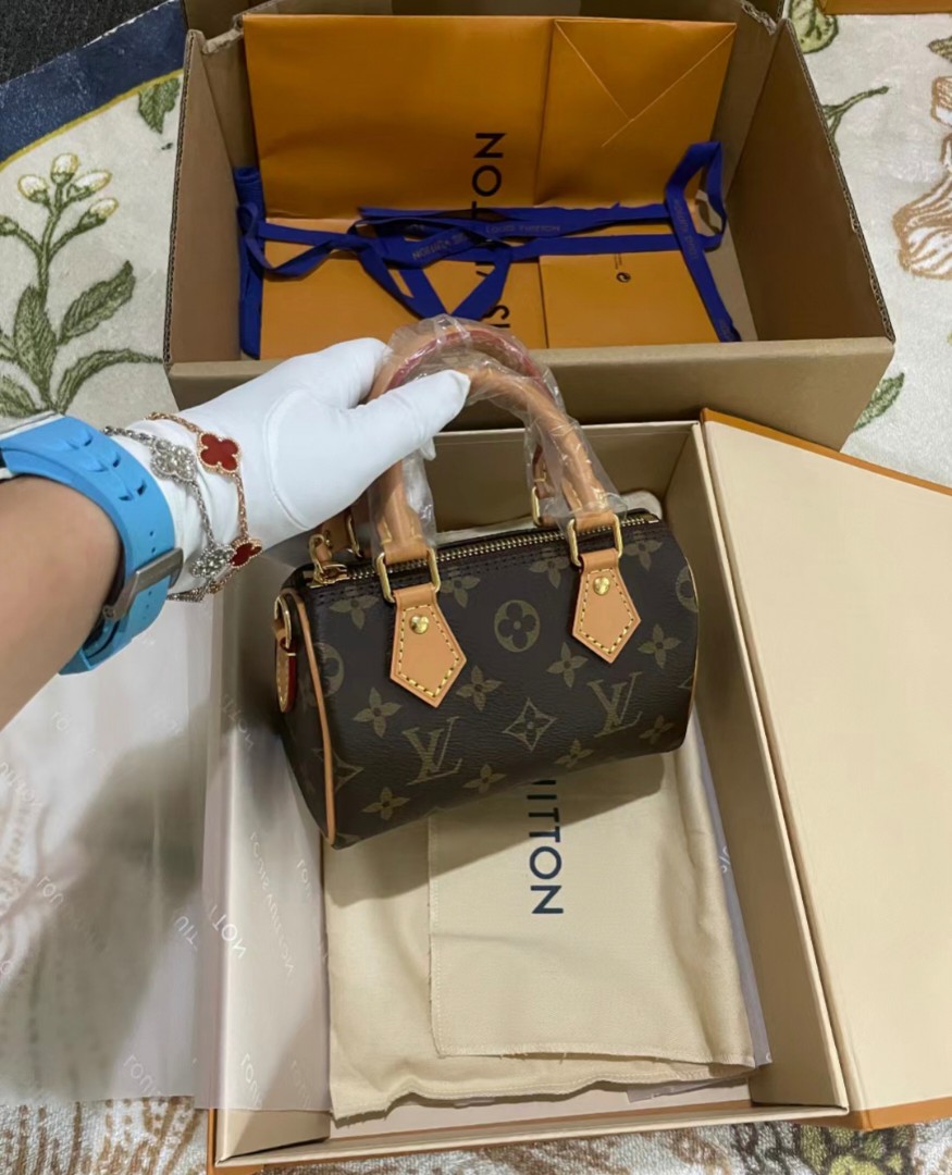 Louis Vuitton, Bags, Lv Original Cartera Lv Speedy 3