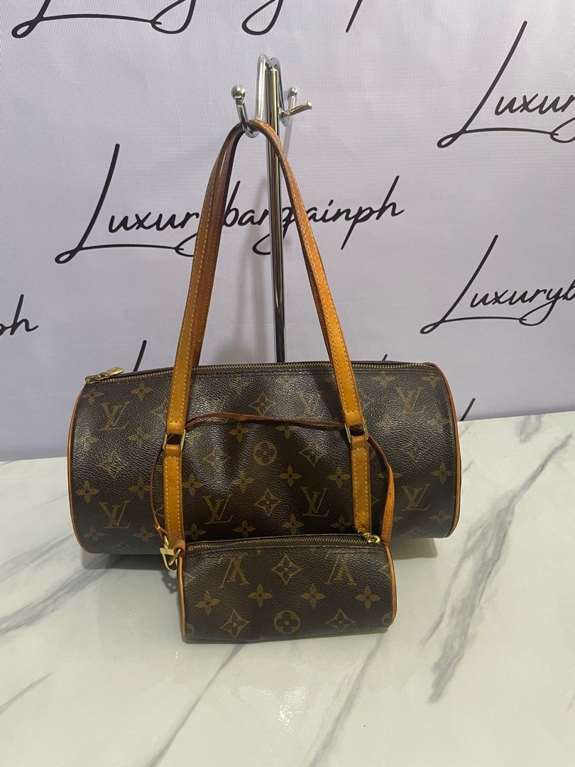 Louis Vuitton-Monogram Papillon 30 Shoulder Bag with Pochette