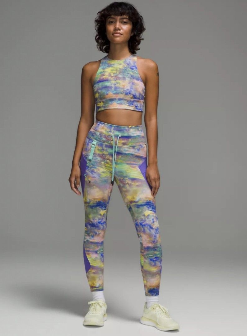 Lululemon rainbow leggings clearance