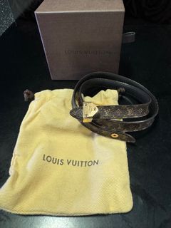 Louis Vuitton Monogram Eclipse Plate Necklace - Vinted