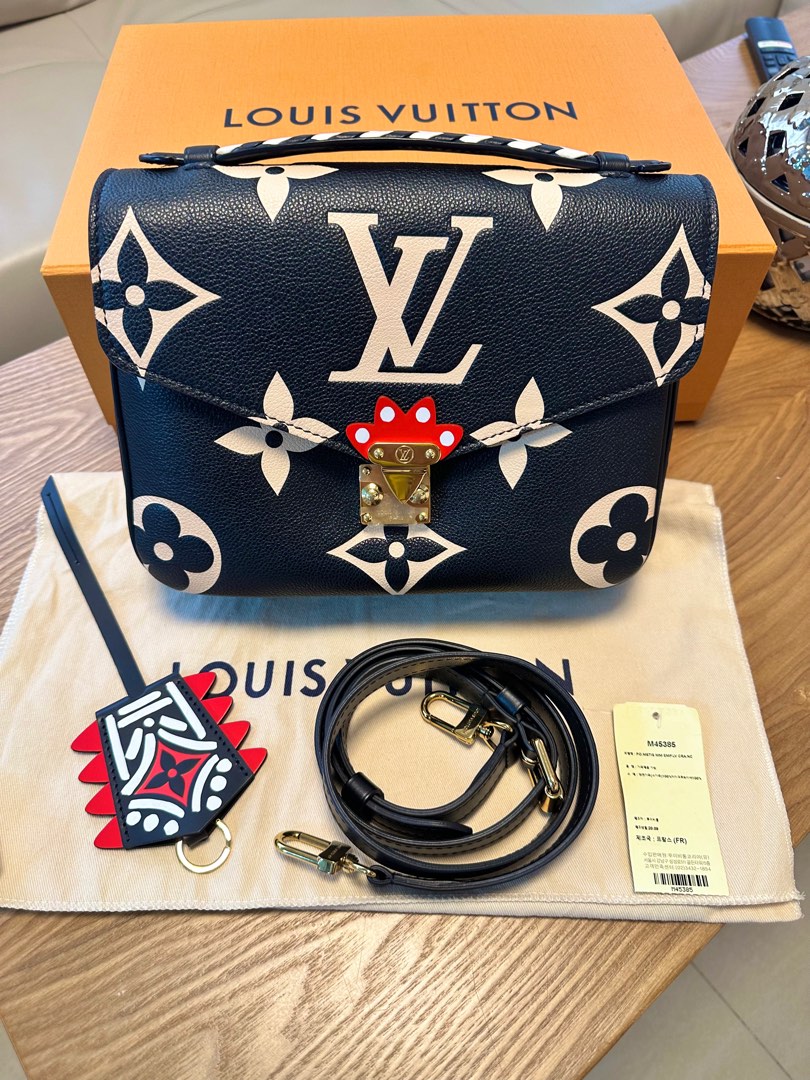 Louis Vuitton Limited Edition Crafty Monogram Pochette Metis in