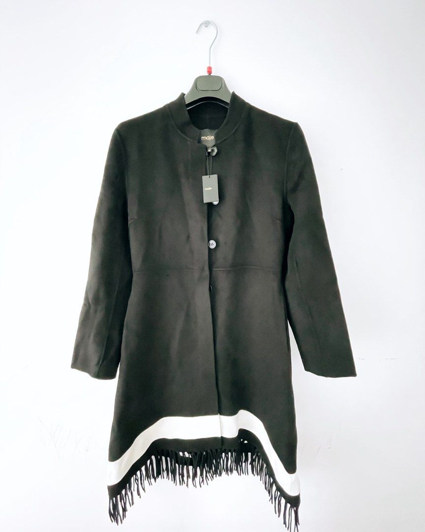 maje double faced coat